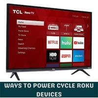 ways to power cycle roku devices