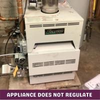 appliance does not regulate
