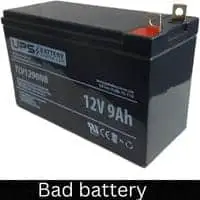 bad battery