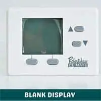 blank display