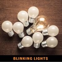 blinking lights