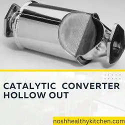 catalytic converter hollow out