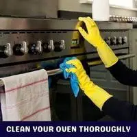 clean your oven thoroughly