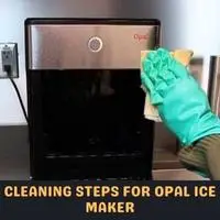 cleaning steps for opal ice maker