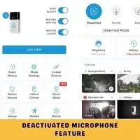 deactivated microphone feature