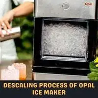 descaling process of opal ice maker