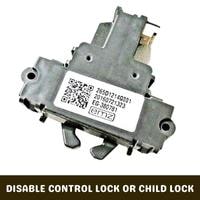 disable control lock or child lock