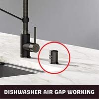 dishwasher air gap working