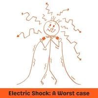 electric shock a worst case