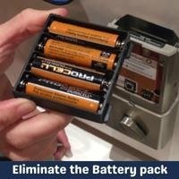 eliminate the battery pack