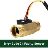 faulty sensor