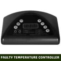 faulty temperature controller