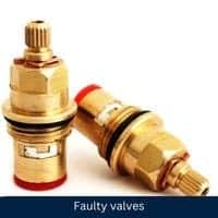 faulty valves