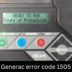 generac error code