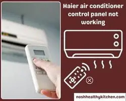 haier air conditioner control panel not working 2022