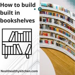 how to build built in bookshelves
