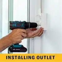 installing outlet