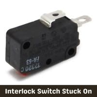 interlock switch stuck on