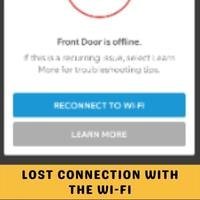 lost connection with the wi fi