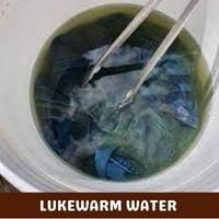 lukewarm water
