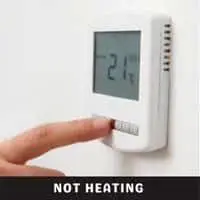 not heating