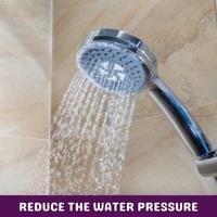 reduce the water pressure