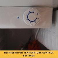 refrigerator temperature control settings