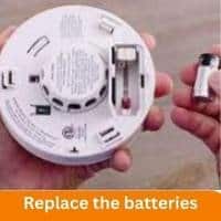 replace the batteries