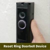reset ring doorbell device