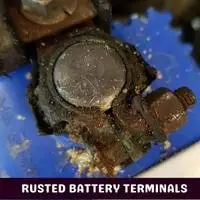 rusted battery terminals