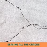sealing all the cracks