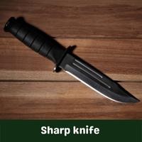 sharp knife