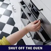 shut off the oven