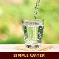 simple water