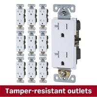 tamper resistant outlets