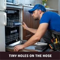 tiny holes on the hose
