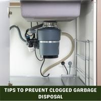 tips to prevent clogged garbage disposal