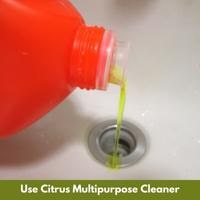 use citrus multipurpose cleaner