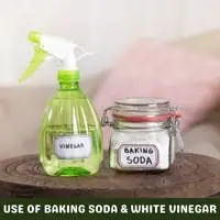 use of baking soda & white vinegar