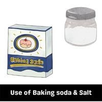 use of baking soda & salt