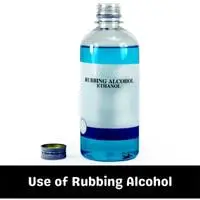 use of rubbing alcohol
