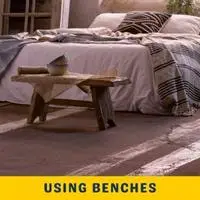 using benches