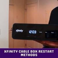 xfinity cable box restart methods