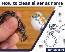 how to clean silver at home