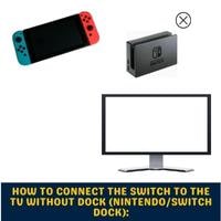 how to connect the switch to the tv without dock (nintendoswitch dock)