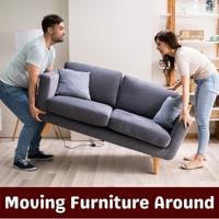 moving furniture around