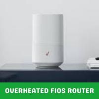 overheated fios router