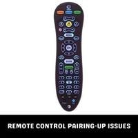 remote control pairing up issues
