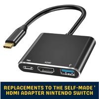 replacements to the self made ' hdmi adapter nintendo switch