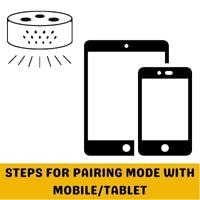 steps for pairing mode with mobiletablet